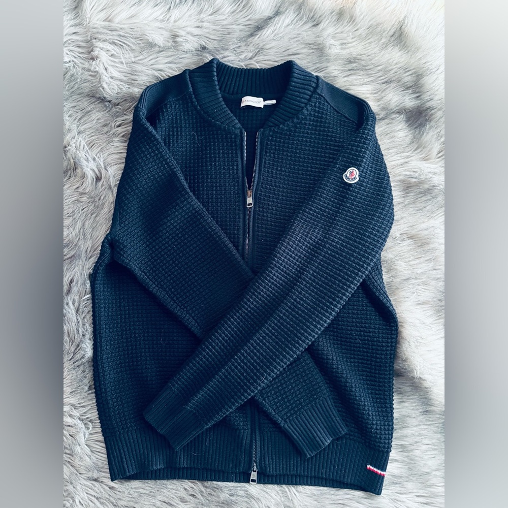 Moncler Maglione Tricot Sweater Cardigan Zip Up- Men’s